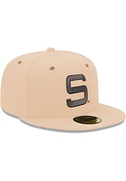 New Era Penn State Nittany Lions Mens Brown 2T 59FIFTY Fitted Hat