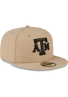New Era Texas A&M Aggies Mens Brown 2T 59FIFTY Fitted Hat