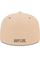 New Era Baylor Bears Mens Brown 2T 59FIFTY Fitted Hat