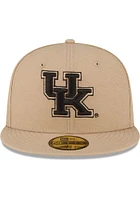 New Era Kentucky Wildcats Mens Brown 2T 59FIFTY Fitted Hat