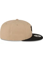 New Era Michigan Wolverines Tan 2T 9FIFTY Mens Snapback Hat
