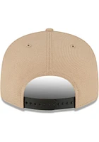 New Era Michigan Wolverines Tan 2T 9FIFTY Mens Snapback Hat