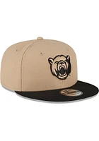 New Era Baylor Bears Tan Logo 2T 9FIFTY Mens Snapback Hat