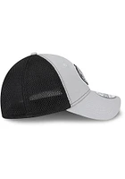 New Era Dallas Mavericks Mens Grey 2T Neo 39THIRTY Flex Hat