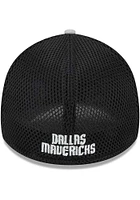 New Era Dallas Mavericks Mens Grey 2T Neo 39THIRTY Flex Hat