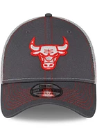 New Era Chicago Bulls Mens Grey 2T Neo 39THIRTY Flex Hat
