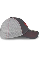 New Era Chicago Bulls Mens Grey 2T Neo 39THIRTY Flex Hat
