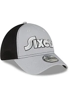 New Era Philadelphia 76ers Mens Graphite 2T Neo 39THIRTY Flex Hat