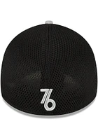 New Era Philadelphia 76ers Mens Graphite 2T Neo 39THIRTY Flex Hat