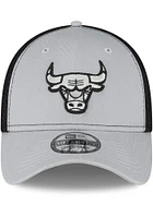 New Era Chicago Bulls Mens Graphite 2T Neo 39THIRTY Flex Hat