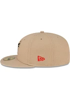 New Era Chicago Bulls Mens Brown 2T 59FIFTY Fitted Hat