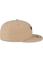 New Era Chicago Bulls Mens Brown 2T 59FIFTY Fitted Hat