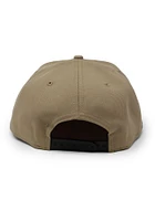 New Era Philadelphia 76ers Brown 2T 9FIFTY Mens Snapback Hat