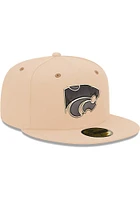New Era K-State Wildcats Mens Brown 2T 59FIFTY Fitted Hat