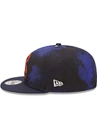 New Era Chicago Bears Blue Ink Dye 2022 Sideline 9FIFTY Mens Snapback Hat