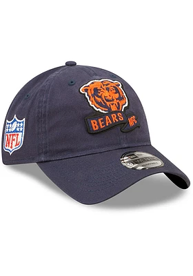 New Era Chicago Bears 2022 Sideline 9TWENTY Classic Adjustable Hat - Navy Blue
