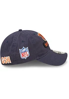 New Era Chicago Bears 2022 Sideline 9TWENTY Classic Adjustable Hat - Navy Blue