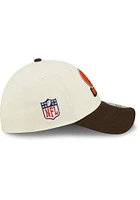 New Era Cleveland Browns Mens Ivory 2022 Sideline 39THIRTY Flex Hat