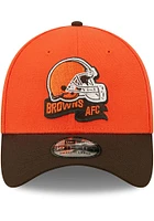 New Era Cleveland Browns Mens Brown Alt 2022 Sideline 39THIRTY Flex Hat