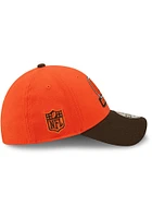 New Era Cleveland Browns Mens Brown Alt 2022 Sideline 39THIRTY Flex Hat
