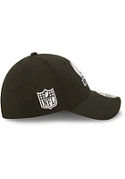 New Era Cleveland Browns Mens Black 2022 Sideline BW 39THIRTY Flex Hat