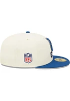 New Era Indianapolis Colts Mens Blue 2022 Sideline 59FIFTY Fitted Hat