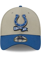 New Era Indianapolis Colts Mens Blue Alt 2022 Sideline 39THIRTY Flex Hat