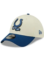New Era Indianapolis Colts Mens Ivory 2022 Sideline 39THIRTY Flex Hat