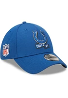 New Era Indianapolis Colts Mens Blue 2022 Coaches 39THIRTY Flex Hat