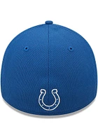 New Era Indianapolis Colts Mens Blue 2022 Coaches 39THIRTY Flex Hat