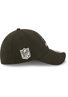 New Era Indianapolis Colts Mens Black 2022 Sideline BW 39THIRTY Flex Hat