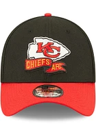 New Era Kansas City Chiefs Mens Red Alt 2022 Sideline 39THIRTY Flex Hat