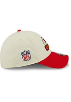 New Era Kansas City Chiefs Mens Ivory 2022 Sideline 39THIRTY Flex Hat
