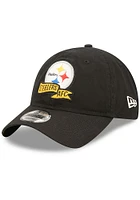 New Era Pittsburgh Steelers 2022 Sideline 9TWENTY Adjustable Hat - Black
