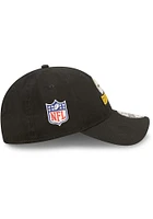 New Era Pittsburgh Steelers 2022 Sideline 9TWENTY Adjustable Hat - Black