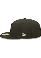 New Era Pittsburgh Steelers Mens Black Retro 2022 Sideline 59FIFTY Fitted Hat