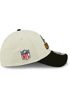 New Era Pittsburgh Steelers Mens Ivory 2022 Sideline 39THIRTY Flex Hat