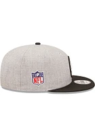 New Era Pittsburgh Steelers Grey Retro 2022 Sideline 9FIFTY Mens Snapback Hat