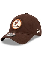 New Era Cleveland Browns Brown JR Retro 2022 Sideline 9TWENTY Youth Adjustable Hat