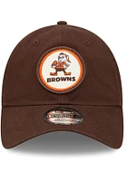 New Era Cleveland Browns Brown JR Retro 2022 Sideline 9TWENTY Youth Adjustable Hat