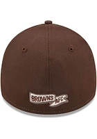New Era Cleveland Browns Brown Jr Retro 2022 Sideline 39THIRTY Youth Flex Hat