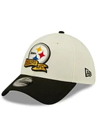 New Era Pittsburgh Steelers Black Jr 2022 Sideline 39THIRTY Youth Flex Hat