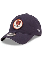 New Era Chicago Bears Retro 2022 Sideline 9TWENTY Adjustable Hat - Navy Blue