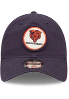 New Era Chicago Bears Retro 2022 Sideline 9TWENTY Adjustable Hat - Navy Blue