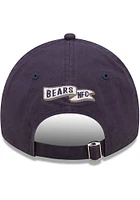 New Era Chicago Bears Retro 2022 Sideline 9TWENTY Adjustable Hat - Navy Blue