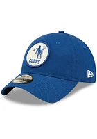 New Era Indianapolis Colts Retro 2022 Sideline 9TWENTY Adjustable Hat - Blue