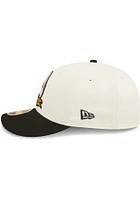 New Era Pittsburgh Steelers Mens Black 2022 Sideline Low Pro 59FIFTY Fitted Hat