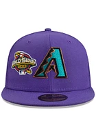 New Era Arizona Diamondbacks Mens Purple Historic Champs 59FIFTY Fitted Hat