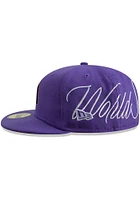 New Era Arizona Diamondbacks Mens Purple Historic Champs 59FIFTY Fitted Hat