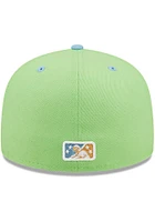 New Era Omaha Storm Chasers Mens Green 2022 Milb Copa 59FIFTY Fitted Hat